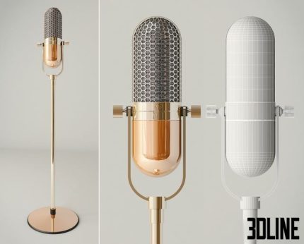 Microphone 0(3dline.net)