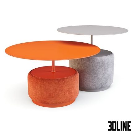 Midj Bloom – Coffee Tables 1(3dline.net)