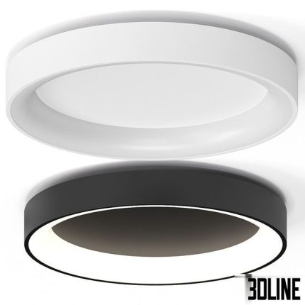 Minimalism Metal LED Ceiling Lamp 0(3dline.net)