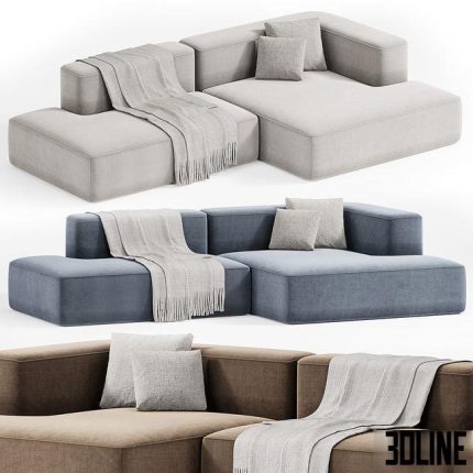 Modulli divan Leman, Modular sofa Leman 0(3dline.net)