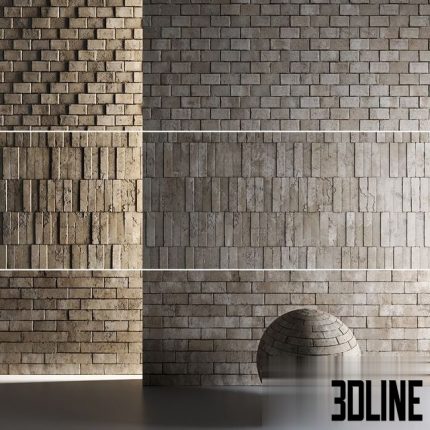 Mrf Rustic Bricks 0(3dline.net)
