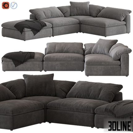 Noble Souls Realm Modular Sofa 0(3dline.net)