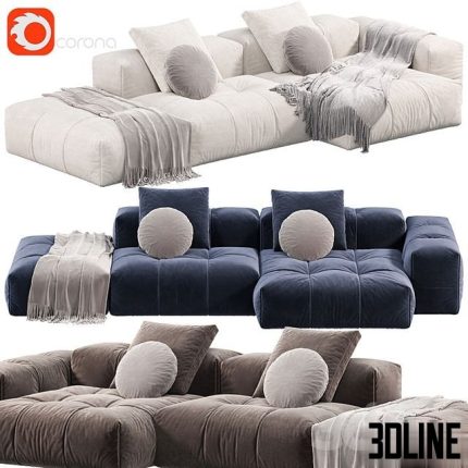 PIXEL Sofa by Saba Italia 4 0(3dline.net)