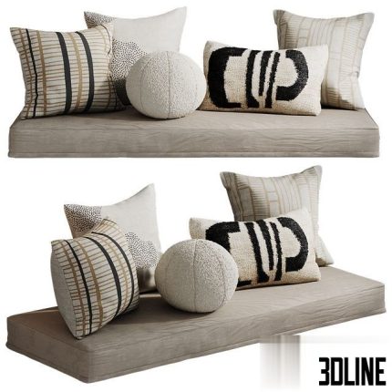 Pillow set by Lulu and Georgia 0(3dline.net)