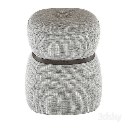 3dline - Poof Poltrona Frau Lepli Cloth 0