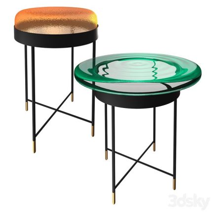 Roche Bobois Bilboquet Pedestal Table 0(3dline.net)