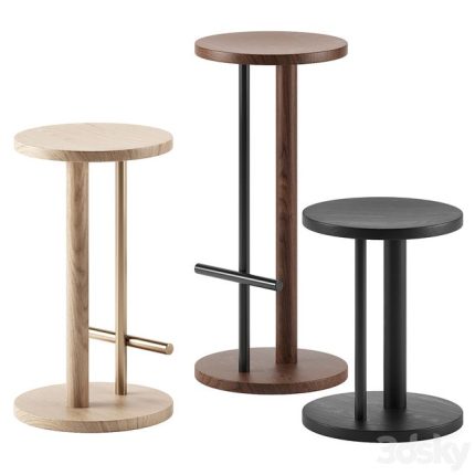 SPOT  Bar Stools by Herman Miller 0(3dline.net)