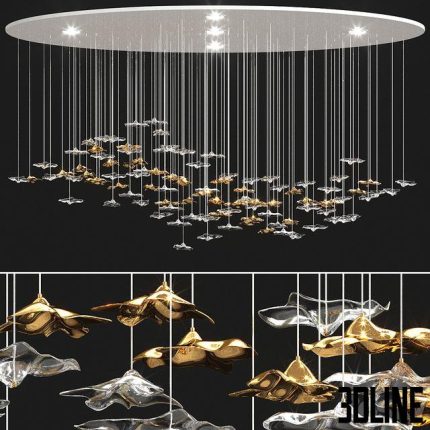 Sand and Sea hanging chandelier 0(3dline.net)