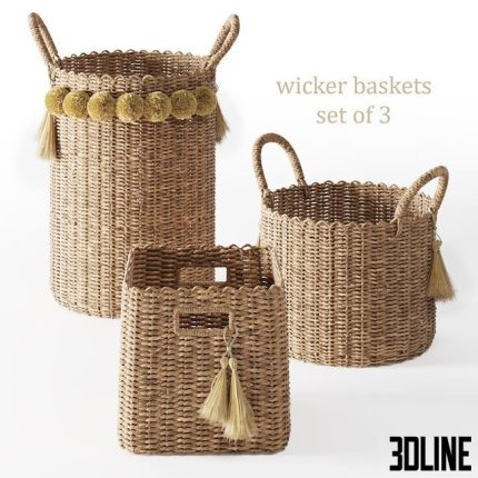 Serena & Lily Big Sur Baskets 0(3dline.net)