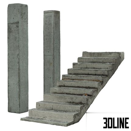 Set of concrete structures 0(3dline.net)