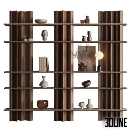 Shelves Decorative – Rack Set 23 0(3dline.net)