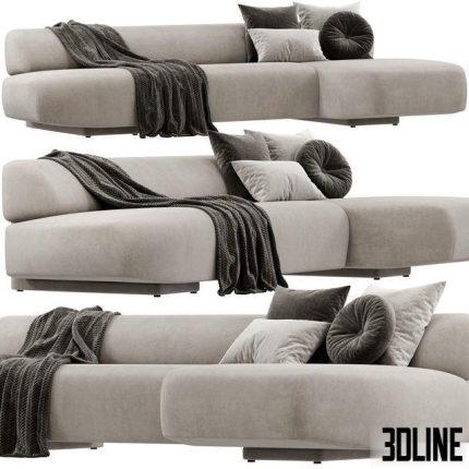 Sofa Moroso Gogan 0(3dline.net)