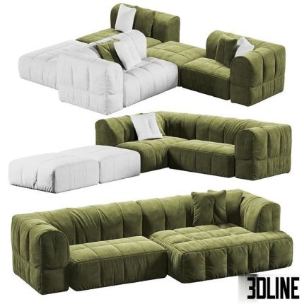Sofa STRIPS from ARFLEX 0(3dline.net)