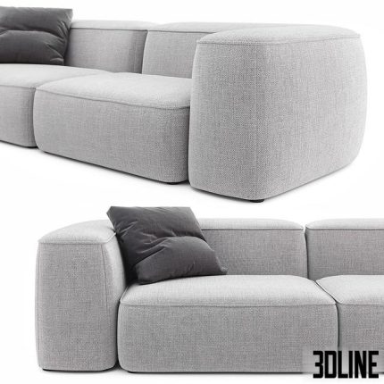 Straight sofa Leman 1(3dline.net)