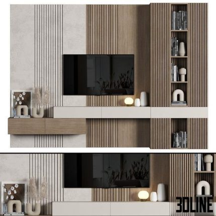 TV Wall 067 0(3dline.net)