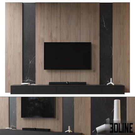 TV Wall set 812 0(3dline.net)