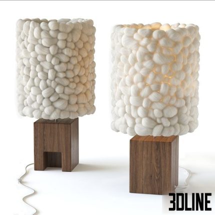 Table floor lamp, small size by Helen Loom 0(3dline.net)
