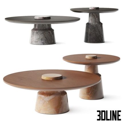 Tacchini Mill Coffee Tables 0(3dline.net)