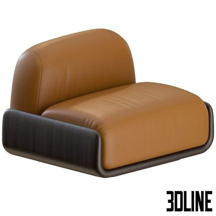 Tenere Lounge Chair by Van Rossum 0(3dline.net)