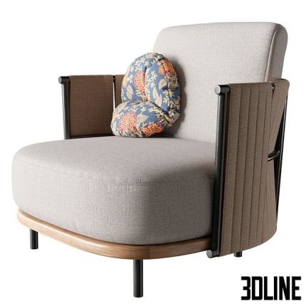 Teporia Rada armchair 0(3dline.net)