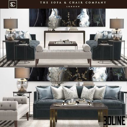 The Sofa & Chair Company set 01 0(3dline.net)