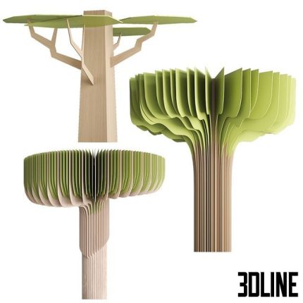 Trees for the play area 0(3dline.net)