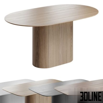 Type Dining Table by Ellipse 0(3dline.net)