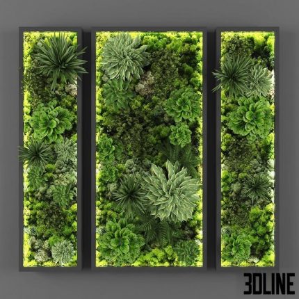Vertical garden 108 0(3dline.net)