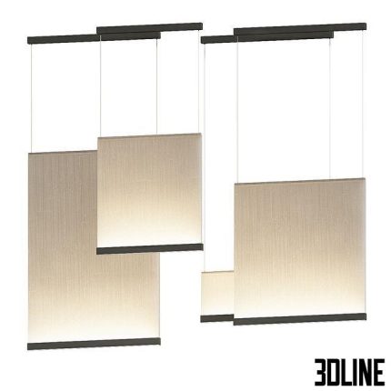 Vibia Curtain Fabric pendant lamp 0(3dline.net)
