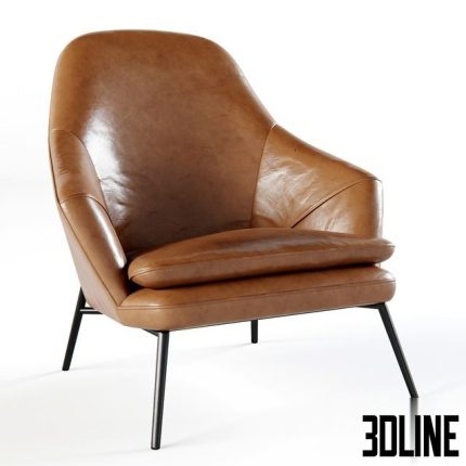 Wendelbo Hug Chair 0(3dline.net)