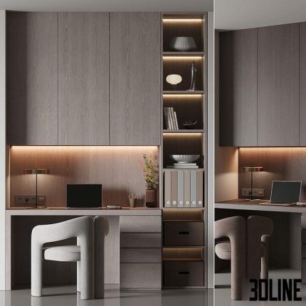 Workplace No. 3 0(3dline.net)