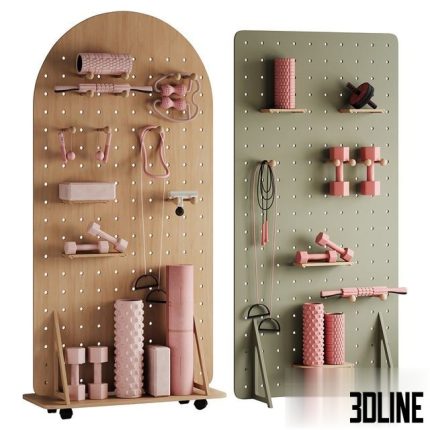 Yoga equipment 0(3dline.net)