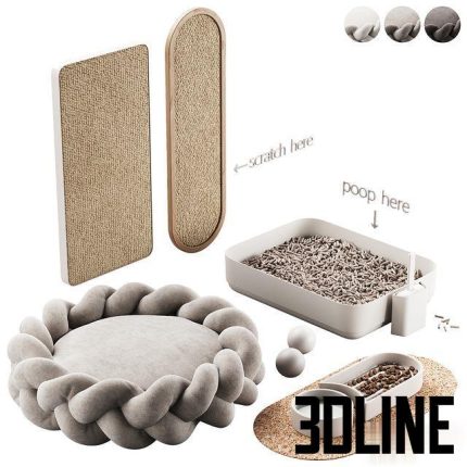 448 pets accessories 01 equipment for cats and dogs P1 0(3dline.net)