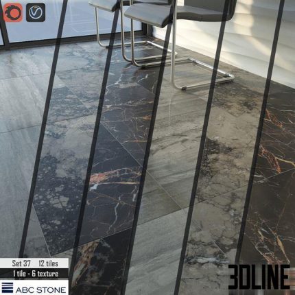 ABC stone Set 37 0(3dline.net)