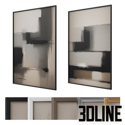Abstract Paintings 37 0(3dline.net)