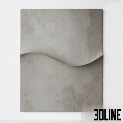 Abstract composition. Relief. Plateau. 34 0(3dline.net)