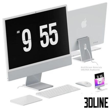 All-in-one Apple iMac M1 24 Multicolor 0(3dline.net)