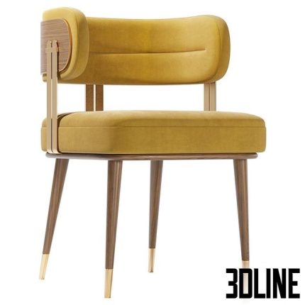 AlvaMusa Cricket Dining Chair 0(3dline.net)