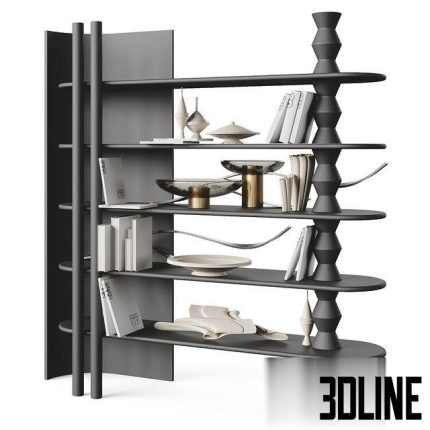 Ana Roque ALLY BookCase 0(3dline.net)