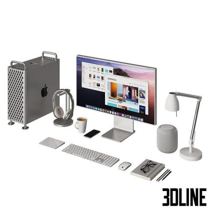Apple Mac Pro Desktop 0(3dline.net)