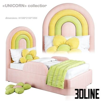 Arbuzov Studio Unicorn Bed 3 0(3dline.net)