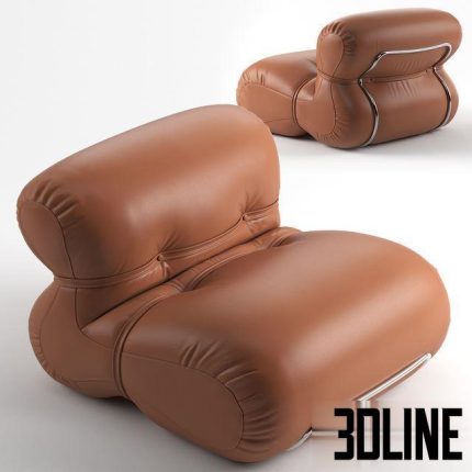 Armchair Orsola By Tacchini 0(3dline.net)