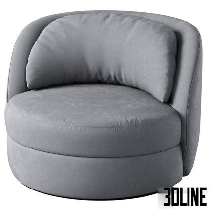 Armchair Ronda by laredoute 0(3dline.net)