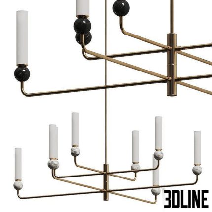 Aromas del Campo Delie Multi Pendant Lamp 0(3dline.net)