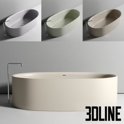 BOFFI Sabbia freestanding bathtub 0(3dline.net)