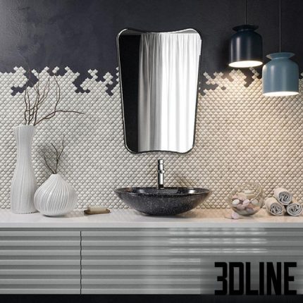 Bath set decoration 2 0(3dline.net)