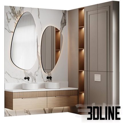 Bathroom Furniture 0019 0(3dline.net)