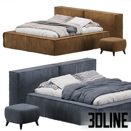 Bed Clifton Velvet Terra by Divan.ru 0(3dline.net)