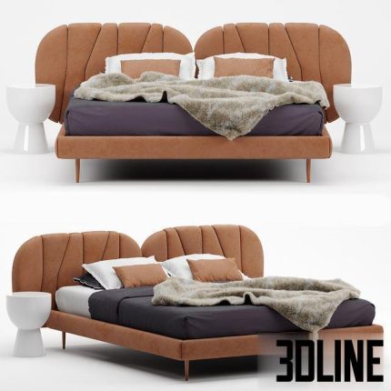Bed by S12 Interior LAB 0(3dline.net)