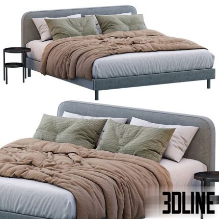 Besley Bed By Made 0(3dline.net)